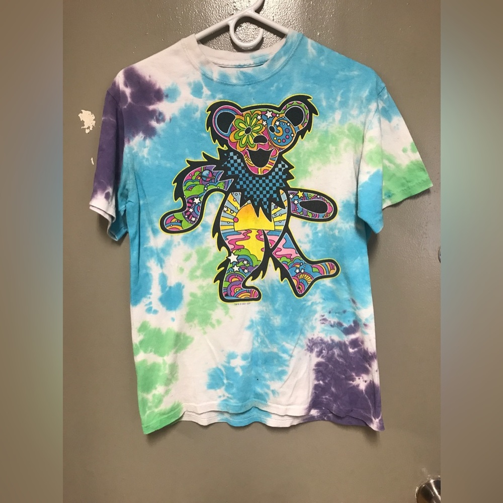 2021 Liquid Blue Grateful Dead Tie-Dye T-Shirt